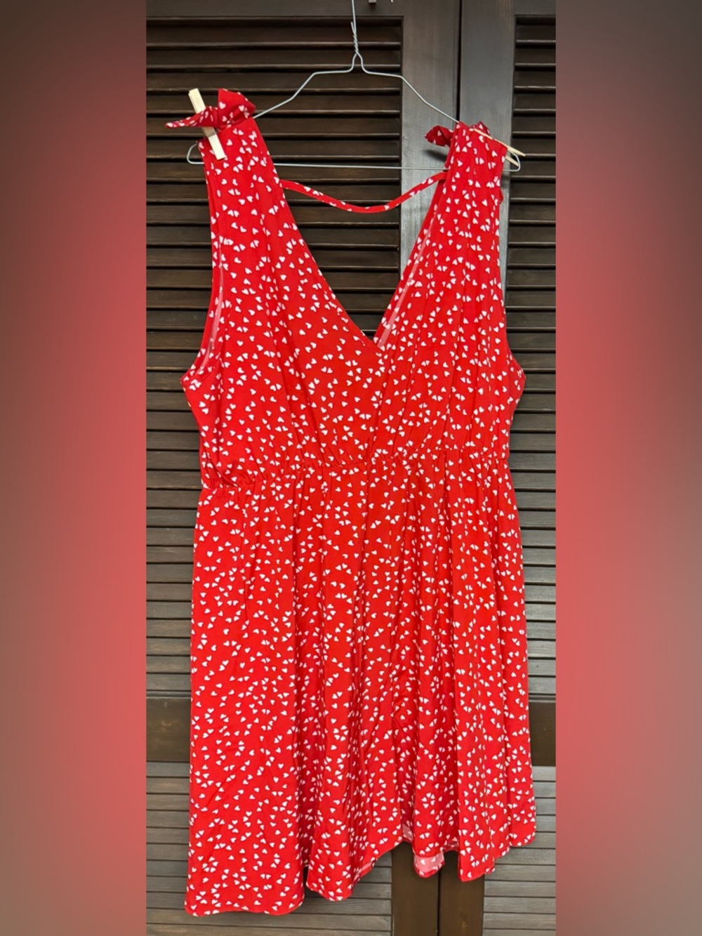 SHEIN Red Polka Dot Summer Dress 3x